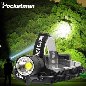 Headlamps 50000LM High Power USB Rechargeable XHP50 XHP70 LED Headlamp Zoomable Headlight Waterproof Head Lamp Use 18650 Battery