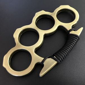 Серебристый, черный металлический кастет Duster, инструменты для самообороны с четырьмя пальцами, для кемпинга, для мужчин и женщин, защитный карманный инструмент EDC