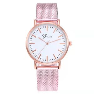 Zegarki HBP Designer Women kwarc zegarek Kobiety Watch Watch White Dial Rose Gold Pasek Masowy Zegar Walentynki Prezent