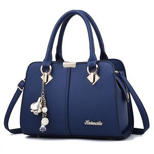 Kvinnors designers Luxurys Crossbody Bag Handväska Satchel Messenger Bag Top Handtag Bag Pu Leather Office Daily Solid Color Wine Black Royal Blue Beige Gray