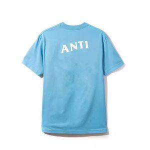 T-shirt da uomo Moda As-sc Anti Socials Club Cross T-shirt con stampa in cotone Casual Coppia Corta Alta Top AAAA Sconto di qualità Lulusgood