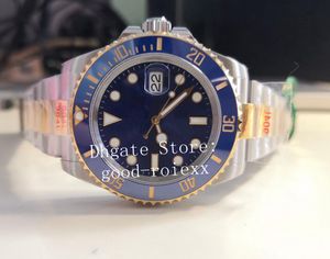 41mm 시계 v12 버전 남성 지시 남자 블랙 그린 세라믹 베젤 기계식 2836 MENS 자동 904L 스틸 다이브 옐로우 골드 28800 VPH/HZ ETA 손목 시계