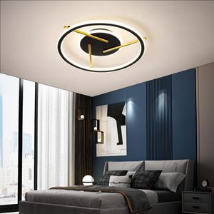 Deckenleuchten, LED-Lampe, quadratisch, Schlafzimmer, warmer Raum, einfache moderne Atmosphäre, Nordeuropa, Licht, Luxus, kreative Lampen