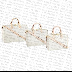 女性用ハンドバッグのための本革ストラップボストンバッグ25cm 30cmスピードバッグ