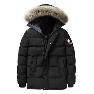 designer new men's wear fattened oversized casual coat cotton-padded jacket warm comfortable loose thickened cotton-padded jacket men