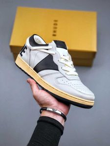 2023 Mode Fritidsskor Rhude Män Kvinnor Designer Sneakers Los Angeles High-end Street Brand Europa och Amerika Streetwear Platt Skateboard