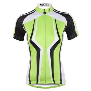 Rennjacken Damen Kurzarm Ciclismo Fahrradtrikots Radfahren Polyester Quick Dry Pro Bekleidung Grün Ropa Mujer Größe XS bis 6XL