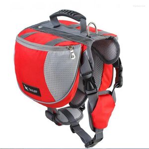 Copertine per seggiolini per auto per cani Materiale in tessuto Oxford Portable Materiale riflettente Straino regolabile Outpack Outpack Daily Forniture PB801