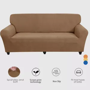 Stuhlhussen, elastisches Plüsch-Sofa für Wohnzimmer, universeller All-Inclusive-Sofabezug für 1/2/3/4-Sitzer