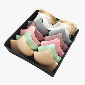 Förvaringslådor 4st Collapsible Drawer Organizer Divider Closet Cabinet Boxes For Underwear Bras Socks Ties HandkerChieves