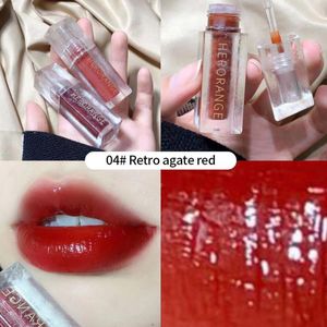 Lip Gloss Watery Moisturizing Lasting Transparent Jelly Liquid Lipstick Ice Flower Glaze Womon Beauty Makeup Cosmetics