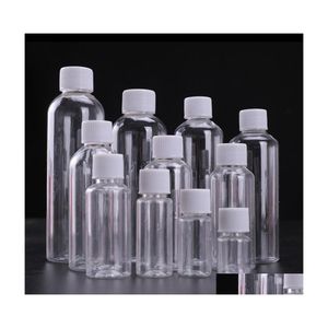 Aufbewahrungsflaschen Gläser 1 Stück 5/10/30/50/80/120/200/250 ml Kunststoff Transparente Flasche Schmetterlingskappe Make-up-Tool Subbottling Clamshell D DHFTM