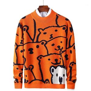 Maglioni maschili da uomo hip hop hitting stampato streetwear harajuku autunno maschio oversize pullover casual uomo uomo alla moda top