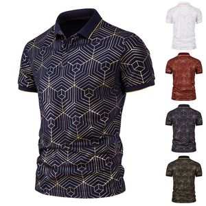 Men's T Shirts Men Clothing Ash Lynx Fashion Casual Design Gilt Striped Atmosphere T-shirt