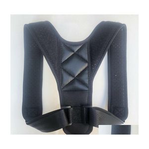 Body Braces Supports Posture Corrector Clavicle Spine Back Shoder Lumbar Brace Support Belt Correction Prevents Slouching Drop Del Dhjqm