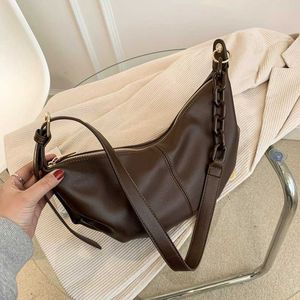 Umhängetaschen 2023 Frauen Weiche Leder Handtaschen Hohe Qualität Vintage Crossbody für Feste Ketten Weibliche Sac a Main Neue 230116