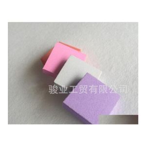 Nail Files 100Pcs/Lot Mini Sanding File Buffer Block For Tools Art Pink Emery Board Salon Drop Delivery Health Beauty Dhyot