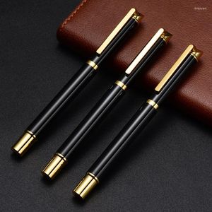 Design clássico de alta qualidade Gel Metal Gel Pen 0,7mm homens de negócios Orb Office Supplies Stationery Wholesale