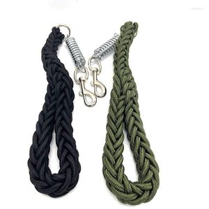 Hundhalsar 1 st 50 cm längd Super Strong Nylon Leash Collar Leads för medelstora stora hundar med vår anti pull kopplar husdjur leveranser