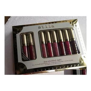 Lipstick Drop Starsed Oito Stay All Days Liquid Conjunto 8pcs/ caixa