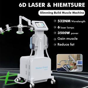 Hızlı Teslimat 6D Lipolazer Vücut Şekiş Makinesi Hiemt Kas Stimülatör Emslim Yağ Çıkarma Kilo Kaybı Zayıflama Ekipmanı Salon Evde Kullanım
