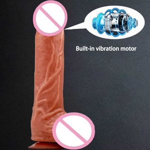 Zabawki erotyczne masażer realistyczne penis ogromne wibracje wibrutowe dla kobiet zabawki lesbijskie duże fałszywe kobiety masturbacja narzędzia erotyczne produkt erotyczny