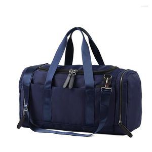 Borse da viaggio Borsa da viaggio alla moda di grande capacità per uomo Weekend Big Oxford Borsa da viaggio portatile da viaggio XA235K