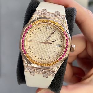 時計の女性は37mmのクォーツムーブメントウォッチファッション腕時計女性デザイナー腕時計モントレデフクス式防水式