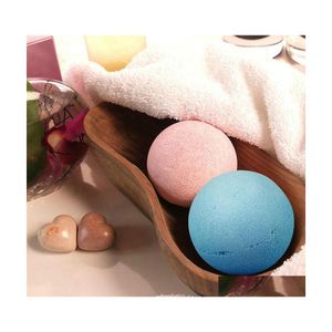 Sales de baño Gota 10G Bola de bomba de burbuja natural Aceite esencial Hecho a mano Spa Fizzy Regalo de Navidad Entrega Salud Belleza Cuerpo Dhuyc