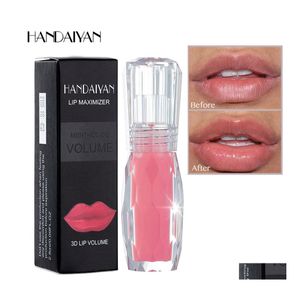 Lip Gloss Handanyan Maximizer 3D Volume Moisturized 6Colors For Choice With Gift Drop Delivery Health Beauty Makeup Lips Dhzgg