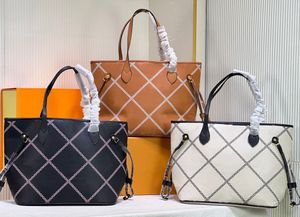 Classic designer women's handbag brand luxury shoulder bag multi-color fashion print portable shoulder bag AAAAA HH60039