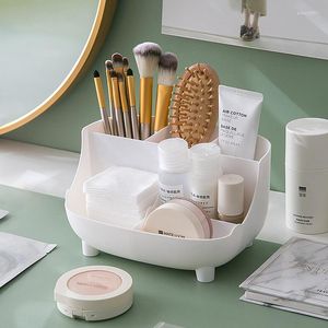 Storage Boxes Multi Functional Office Organizer Desktop Pen Box Pencil Brush Pot Holder Makeup Sundries Desk Stationary Supplies