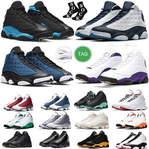 Casual Black University French Blue Men Basketball Shoes Women Bred Navy Court Purple Playoff Red Flint Del Sol Han fick spel Sportskor Sneakers Jordrqn