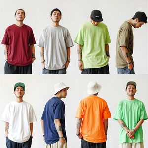 Herren-T-Shirts HMZ Sommer-Super-Soft-T-Shirt in vielen Farben Größenhemd Männer Kurzarm-Baumwoll-T-Shirt für grundlegende lässige Streetwear-Tops
