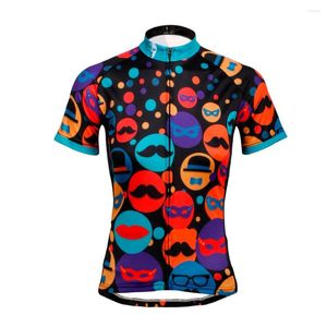 Racing Jackets Women Floral Short Sleeve Bike Clothing Crewneck Cycle Apparel Black Riding Clothes Full Zipper Ciclismo Ropa Mujer Size