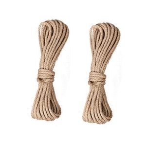 Clothing Yarn Natural Cord Jute Twine String Rope For Arts Crafts DIY Gift Packing Wedding Birthday Baby Shower Decoration Gardening