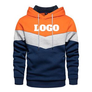 Herren Hoodies Sweatshirts Benutzerdefinierte Patchwork Hoodies Herrenmode Kapuzenpullover Männlich Bedruckt Frühling Herbst Streetwear Casual Pullover Mäntel 230114