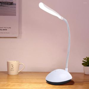 Table Lamps LED Dimmable Desk Light Rotatable Bright Battery Lamp Portable Bedside Kid Eye Protection Study Reading Book