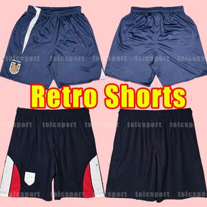 Englands Retro Soccer Shorts Uniform Beckham Owen Gerrard Shearer World Football Pants Cup Enfants 2006 06