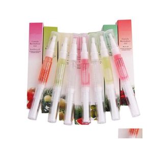 Nagellackdropp nagelband Revitalizer Oil Fruits Art Treatment Manicure Soften Pen Tool For Tips Makeup Tools Leverans Health Beauty DHDFC
