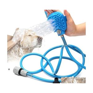 Dog Grooming Pet Nail Tools Shower Head Bath Brush Dogs Cats Comb Pets Washing Supply Accessories Sprinkler Animal Wash Mas Showers Dhd3B