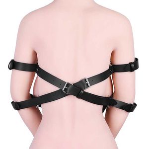 Articoli di bellezza Produttori diretti Prodotti per adulti Corsetto con manette Gioco Seno sexyy Harness