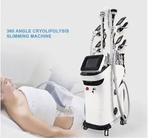 High Power Cryo 360 ° Cryolipolysis Fat Freeze Slimming Machine 40K Ultrasonic Cavitation Cool Sculpting Lipo Laser Cryo Freezing Body Weight Loss Beauty Equipment Equipment