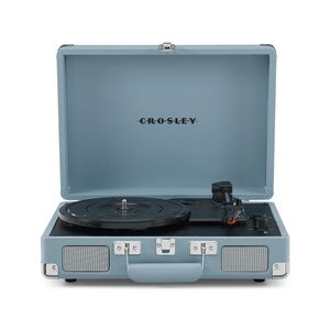 Crosley Cruiser Plus Vinyl Record Player with Speakers with wireless Bluetooth Audio Turntables