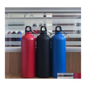 Water Bottles 750Ml Outdoor Sport Cup Prevent Impact Seal Up Student Waters White Black Red Blue Memorial Cups 5Yh L1 Drop Delivery Dhl98