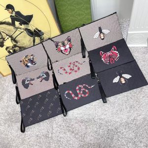 Designer-Clutch-Taschen, Luxus-Druck, Handtasche, Herren-Handtaschen, Abendtasche, Geldbörsen für Damen