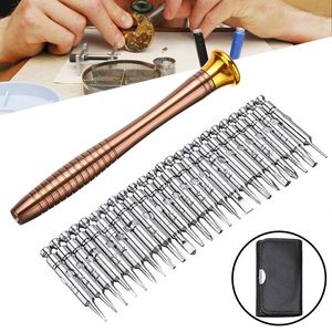 Assista Kits de reparo Ferramentas multifuncionais da chave de fenda Set Set Watchmaker Professional Clock Teles celular Tripa Hand Tool Precision