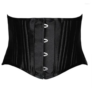 Bustier Corsetti Womens Sexy Underbust Corset 26 Corsetto disossato in acciaio Steampunk Waist Trainer Cincher Perdita di peso Guaina Pancia