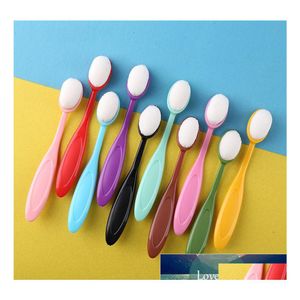 Other Household Sundries 10Pcs Colorf Ink Brush Smooth Blending Brushes Ding Painting Flat Kit For Diy Scrapbooking Cards Making Too Otxkw