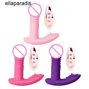 Sex Toys massager 10 Frequency Vibrator Heating Telescopic Stimulation Toy E74F